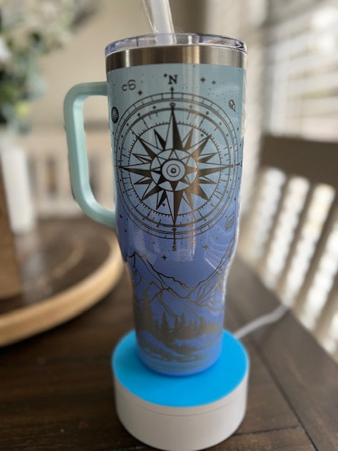 Tumbler - Wander 40oz Laser Engraved