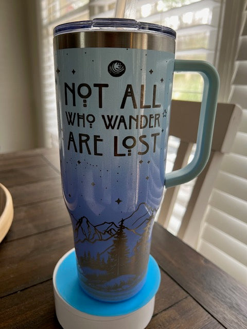 Tumbler - Wander 40oz Laser Engraved