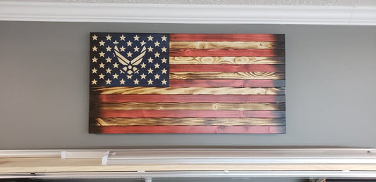 Military Inspired American Flag